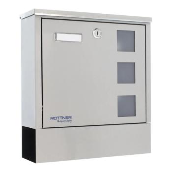 Rottner Briefkasten Lago Inox T06331